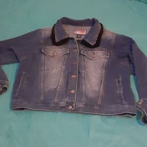 ** AMERICAN BLUES JEAN JACKET, SIZE 2x
